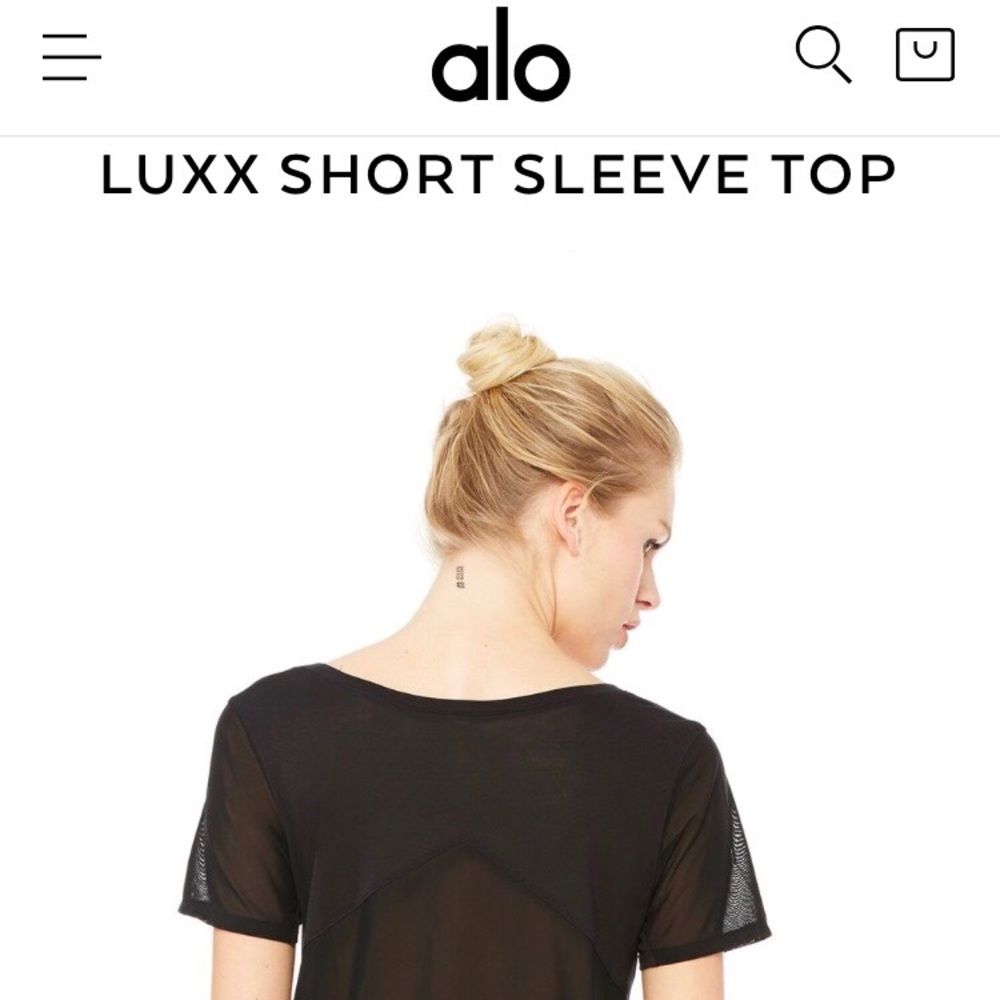 ALO Mesh Yoga Top